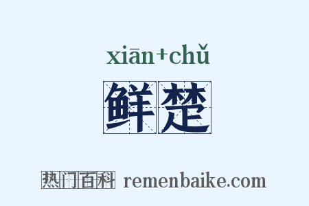 鲜楚是什么意思的图片